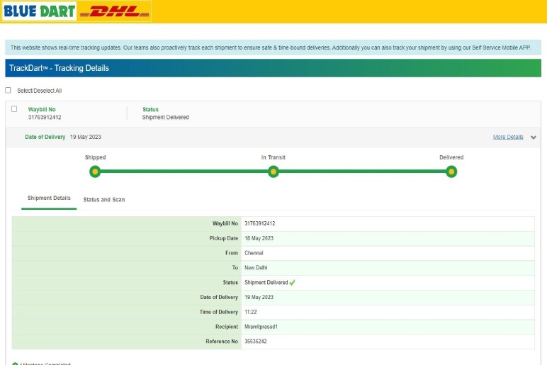 Importance of 11 Digit Courier Tracking Number in Logistics